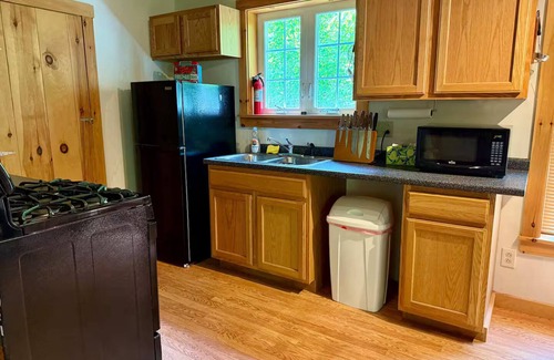 Burnham Cabin | Charming cabin with AC in Burnham - Perfect getaway.