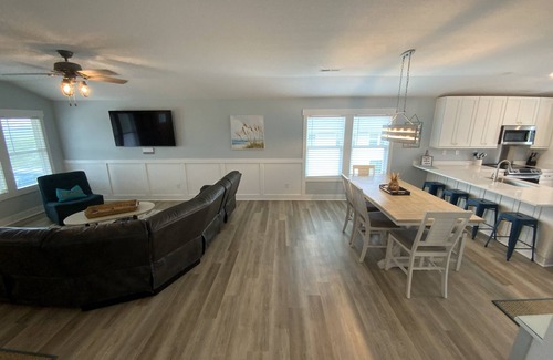 Carova Beach House | Charming Carova Cottage on 4x4 beach, Heated Pool, Hot Tub, Close Beach Access.
