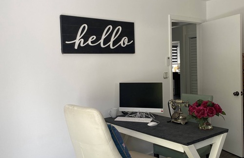 Miami Shores House | Charming & Cheerful Bedroom with Private Bath, Centrally Located!