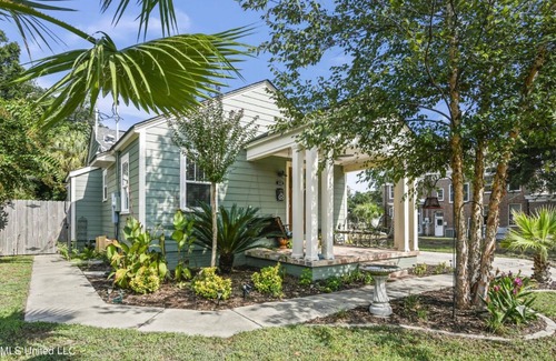 Biloxi House | Charming Coastal Home with Pool, Patio and Walk-to-beach Access