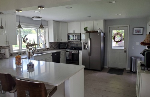 Clayton House | Charming Colonial Home in the Village of Clayton, 3B/2ba, W/D, Patio