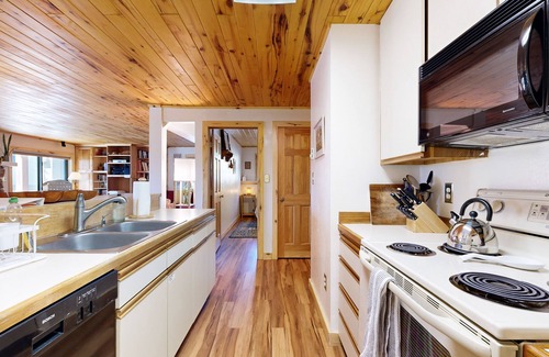 Crested Butte Condo | Charming condo with mountain views, washer/dryer, & shared hot tub