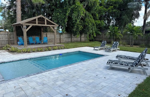Stuart House | Charming Cottage w/Gazebo & Heated Pool - Close to Beaches