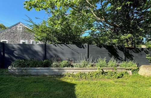 Vineyard Haven Cottage | Charming Cottage with Garden, Screened Porch, Outdoor Shower - Walk to Downtown!