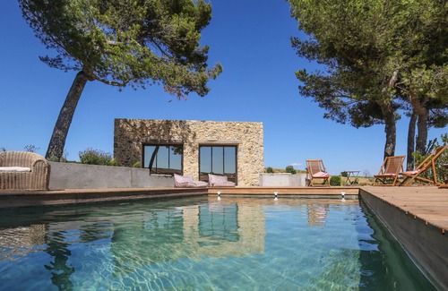 Aspiran Cottage | Charming cottage with heated pool in a vineyard