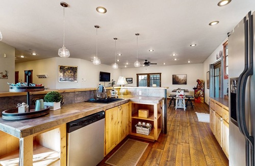 New Meadows Condo | Charming country cottage with arcade game and easy access to skiing, and hiking.
