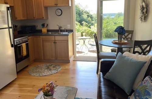 Orrs Island Condo | Charming Coveside Condo, Unit #3, "Amidst the Lilacs and Butterflies"