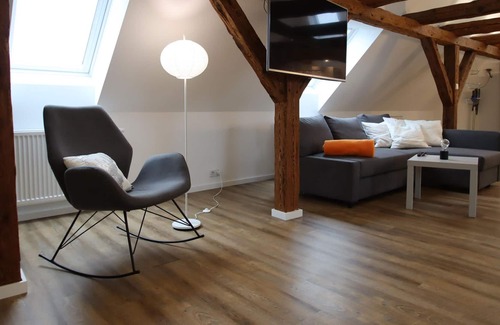 Barkhagen Apartment | Charming apartment with fireplace, Zarchlin