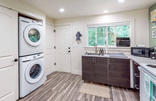 Lewis County Apartment | Charming dog-friendly home with mountain view, kitchenette, & W/D