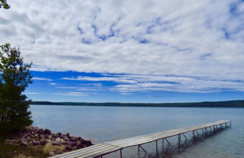 Lake Township House | Charming dog-friendly lakeside home w/ private dock, gas grill, & firepit!
