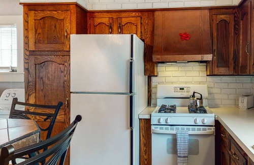 Bucksport House | Charming double duplex with WiFi, W/D, & fireplace - walk to river & downtown