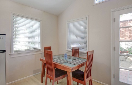 West Beach Cottage | Charming Downtown Studio w/Secluded Yard - Near State Street