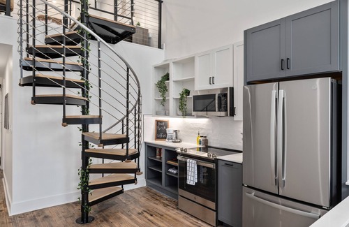 Civil Rights Historic District Apartment | Charming DT Apartment Loft l Parking+Rooftop+Gym! Sleeps 4