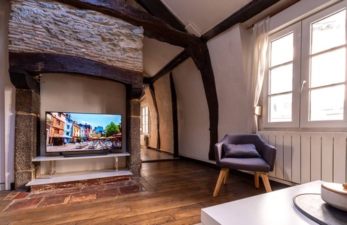 Dinan - Saint-Malo Apartment | Charming Duplex in the Historic Heart