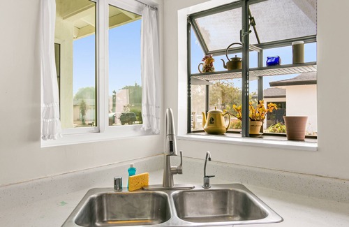 West Mesa House | Charming duplex with firepit, patio, & nature views - close to shores & trails