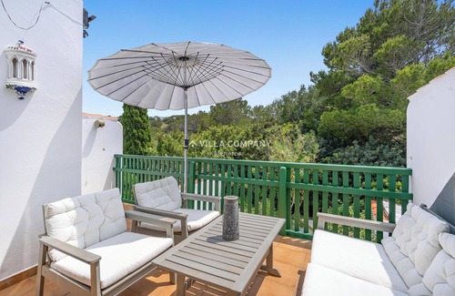 Arenal d'en Castell Apartment | Charming Duplex with Sea Views, 2 Bedrooms + 3 Bathrooms, 3 Minutes to Beach