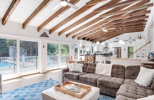 Clearwater Beach House | Charming East Hampton Home, Private Heated Pool, Perfect for Families