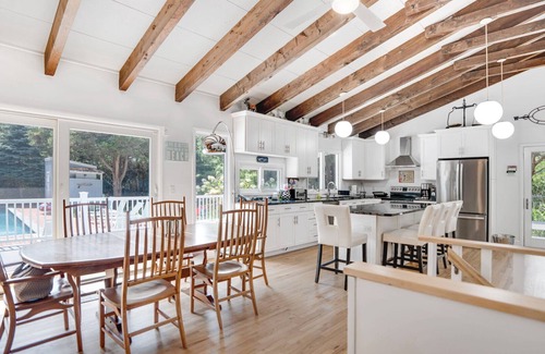 Clearwater Beach House | Charming East Hampton Home, Private Heated Pool, Perfect for Families