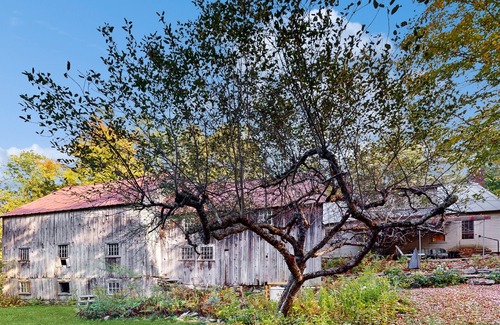 Chester House | Charming farmhouse, riverfront, views, woodstove, w/d, wifi, TV, kitchen, deck