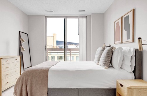 Connecticut Ave - K Street Apartment | Charming Foggy Bottom 1BR w/ Gym & W/D, near Metro & GWU, by Blueground