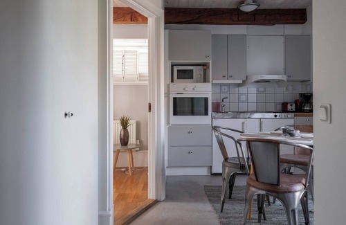 Innerstaden Apartment | Charming Garden View Apartment: Terrace & grill