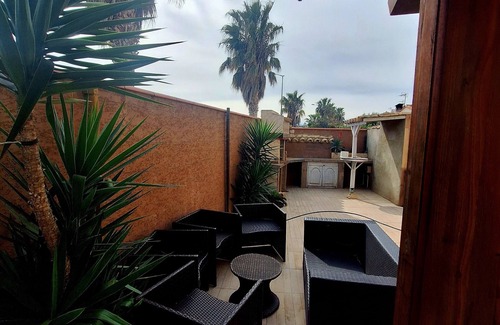 Saint-Hippolyte Apartment | Charming ground-floor apartment with private pool.