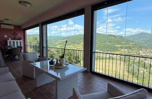 Dicomano House | Charming Guest Room in Villa Casavecchia with Mountain Views