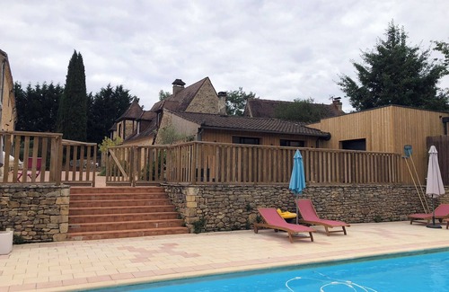 La Chapelle-Aubareil House | Charming house with swimming pool and jacuzzi near Sarlat