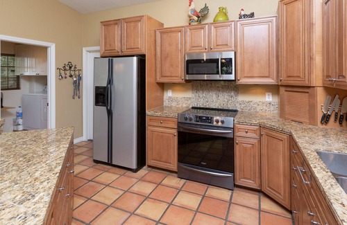 Desert Club Estates House | Charming Hacienda pool home! Walk to shopping and restaurants!