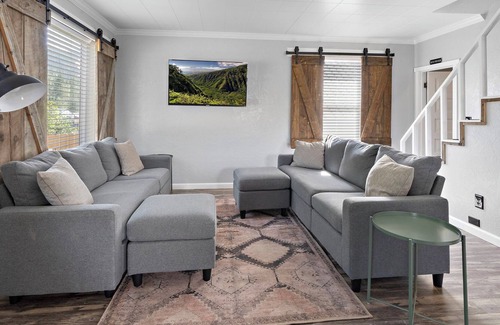 Wallace House | Charming Home Close to Downtown with Hot Tub and Mountain Views