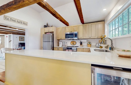 Marstons Mills House | Charming home, great location, A/C, W/D, games, deck, & grill, firepit