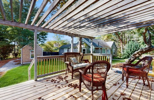Marstons Mills House | Charming home, great location, A/C, W/D, games, deck, & grill, firepit