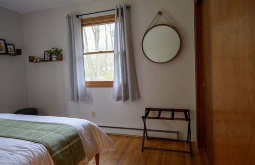 Bridgman House | Charming home on 5 acres of forest with 2 patios, minutes away from town/beach