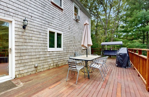 Mashpee House | Charming home with private pool, spacious deck & inviting coastal comforts