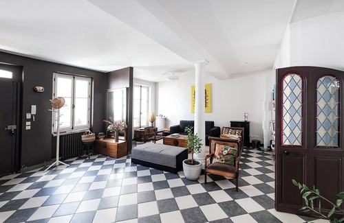 Asnieres-sur-Seine House | Charming house with town garden near Paris, 4 bedrooms/8 p.