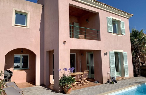 Figarella House | Charming house with splendid view of the bay and private swimming pool