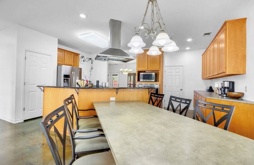 Kyle House | Charming Kyle Retreat with Pool, Porch & Walk to Downtown