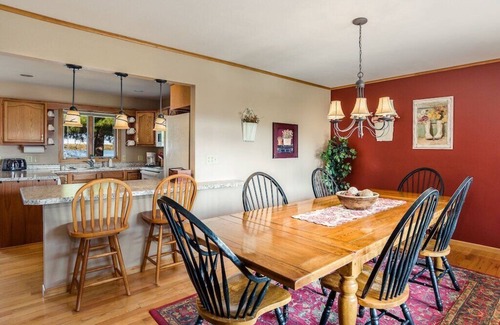 Wautoma Cabin | Charming lake home with no steps to lake, sand bottom full rec lake, kayaks etc