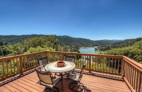 Crestline House | Charming Lake House Retreat with Spectacular Breathtaking Views!