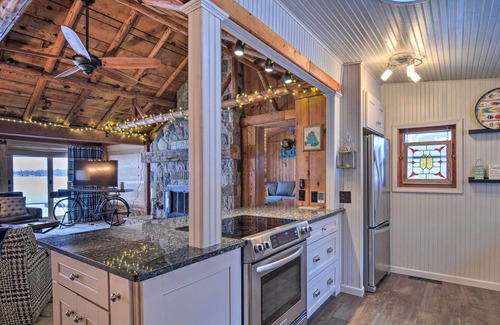 Cadillac Cabin | Charming Lake Mitchell Cabin w/ Waterfront Views!