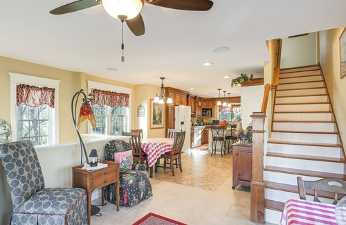 Manchester House | Charming Manchester Retreat w/Patio & Fireplace!