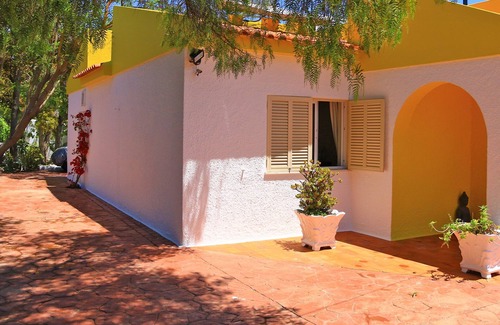 Porches Villa | Charming modern 2 bed 2 bath private pool villa, enormous kitchen, beach 2km!