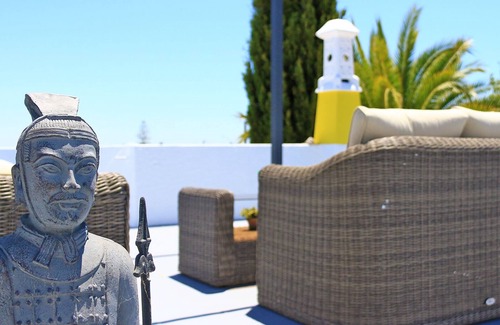 Porches Villa | Charming modern 2 bed 2 bath private pool villa, enormous kitchen, beach 2km!