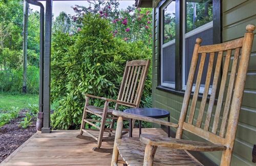 Morganton House | Charming Morganton Hideaway w/Porch + Deck!