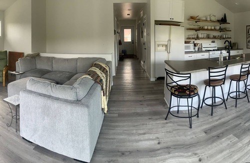 Wautoma House | Charming new house on 6 acres across from Silver Lake