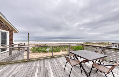 Ocean Bay Park House | Charming oceanfront home w/stunning views & wraparound deck - steps from beach