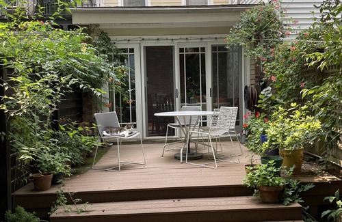 South Slope House | Charming One Family House With Private Yard,park Slope sublet summer 2025
