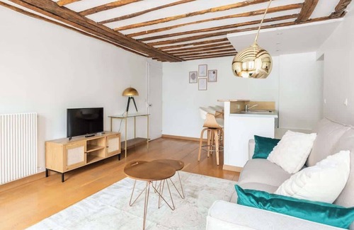 Saint-Thomas-d'Aquin Apartment | Charming Parisian apartment 1BR A/C