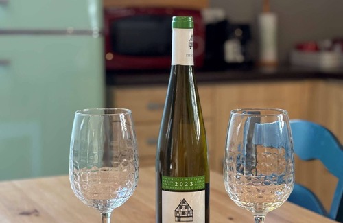 Voegtlinshoffen Apartment | Charming pet-friendly apartment in vineyards with garden, deck, and AC.