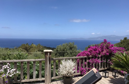 Portigliolo Villa | Charming residence overlooking the sea. Beaches and scrubland. South Gulf of Ajaccio
